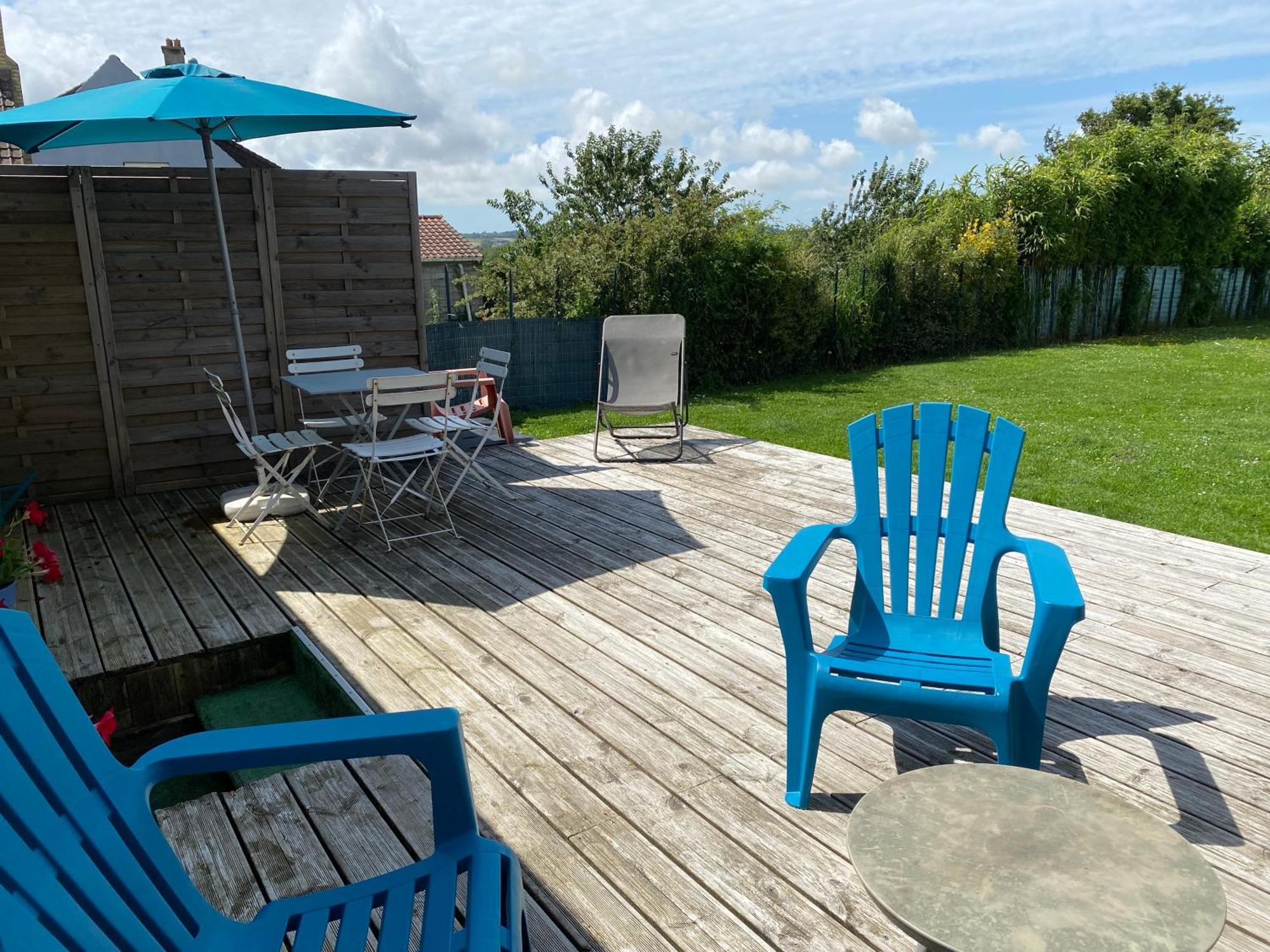 Maison De Village Avec Jardin 15Mn Des Plages, Wifi, 2 Chambres, Jardin Hesdin-l'Abbe Екстер'єр фото
