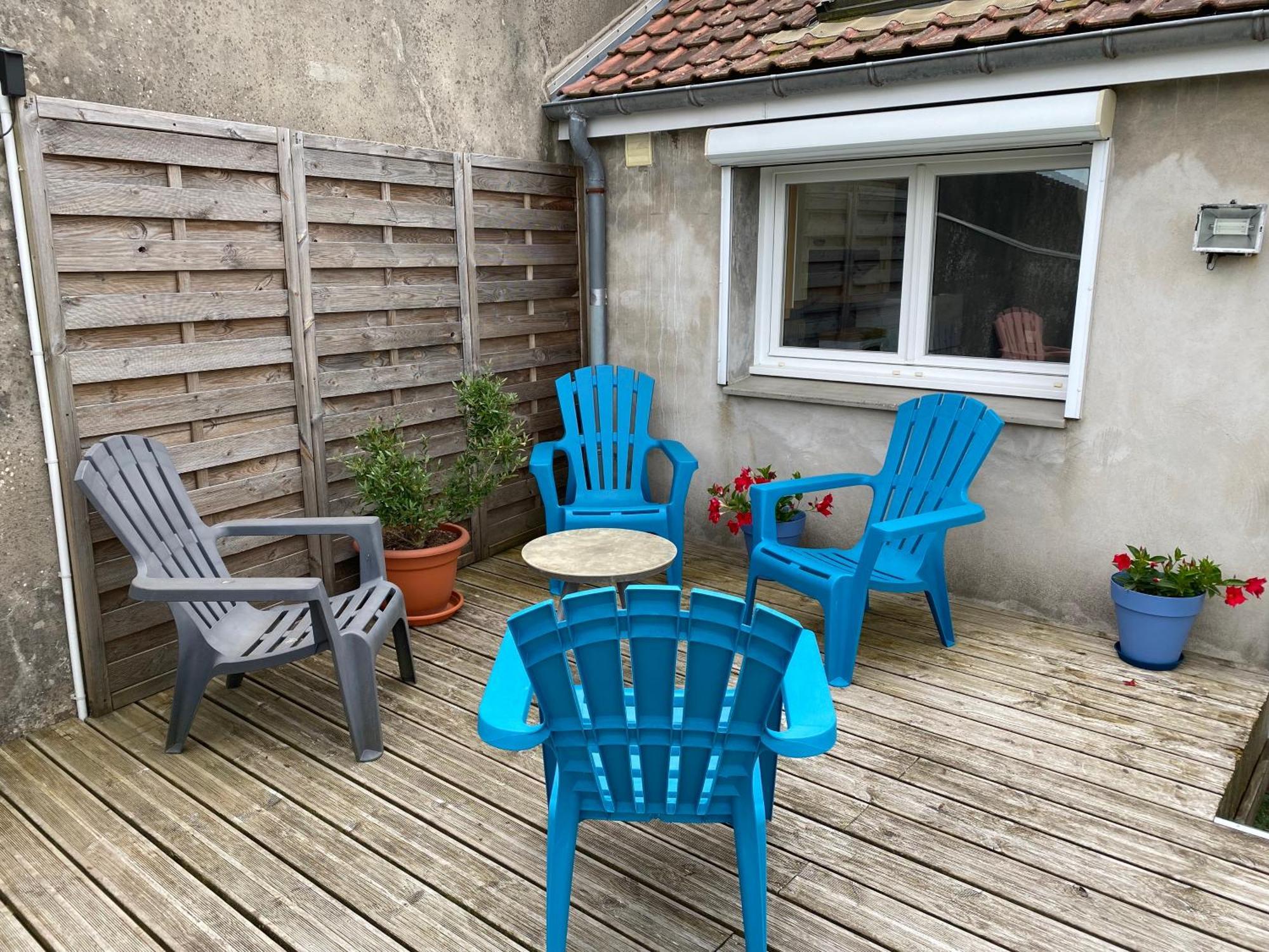Maison De Village Avec Jardin 15Mn Des Plages, Wifi, 2 Chambres, Jardin Hesdin-l'Abbe Екстер'єр фото
